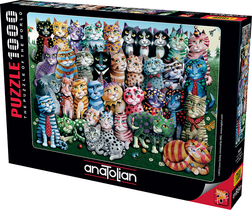 لم شمل عائلة القطط | Puzzle | Anatolian لم شمل عائلة القطط | Puzzle | Anatolian