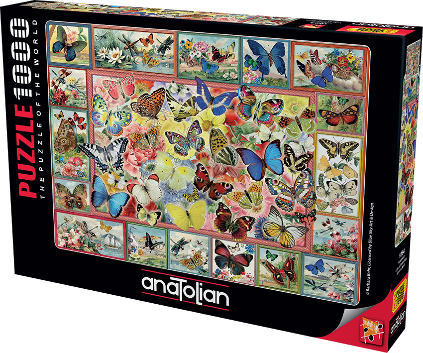 الكثير من الفراشات | Puzzle | Anatolian الكثير من الفراشات | Puzzle | Anatolian
