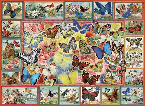 الكثير من الفراشات | Puzzle | Anatolian الكثير من الفراشات | Puzzle | Anatolian