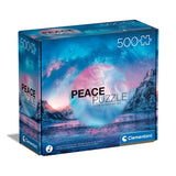 Peace Puzzle - Light Blue - Clementoni Puzzle