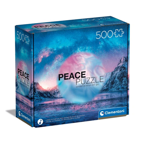 Peace Puzzle - Light Blue - Clementoni Puzzle