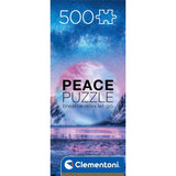 Peace Puzzle - Light Blue - Clementoni Puzzle