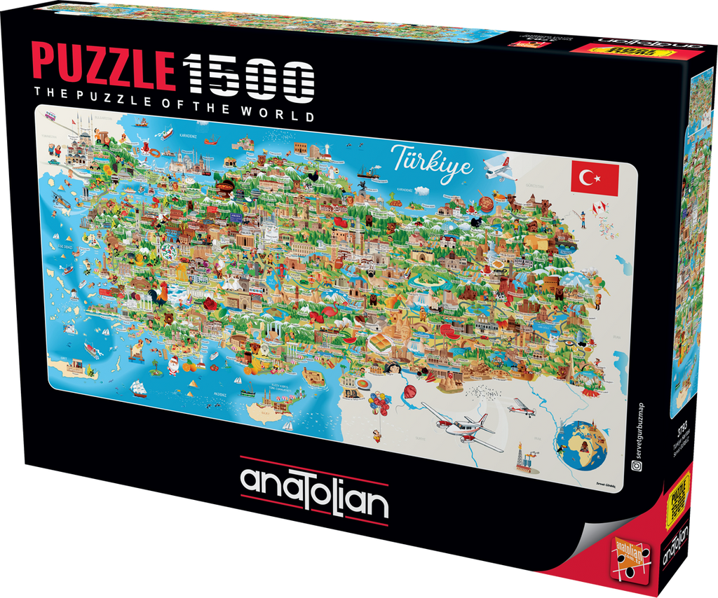 خريطة تركيا | Puzzle | Anatolian خريطة تركيا | Puzzle | Anatolian