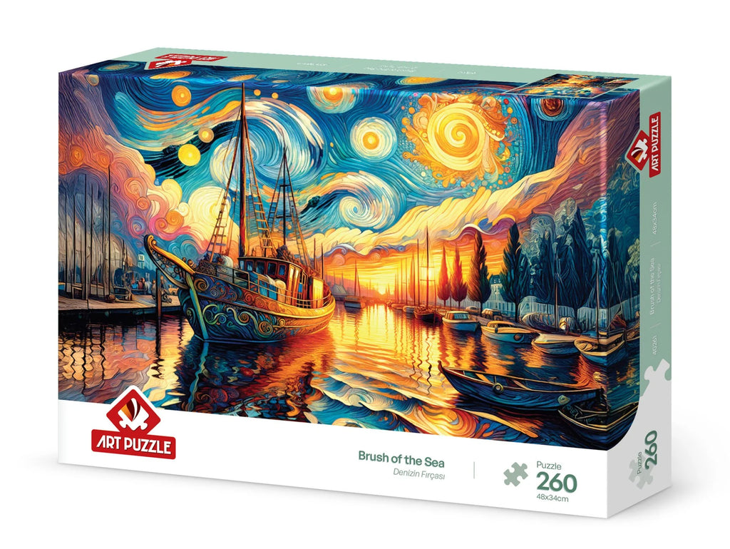 Brush of The Sea | Puzzle | art puzzle