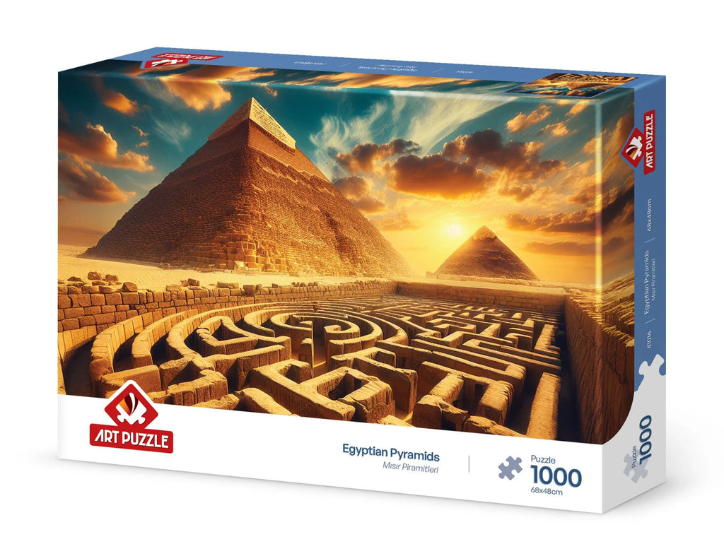 Egyptian Pyramids | Number of Pieces | art puzzle | Puzzle Egyptian Pyramids | Number of Pieces | art puzzle | Puzzle