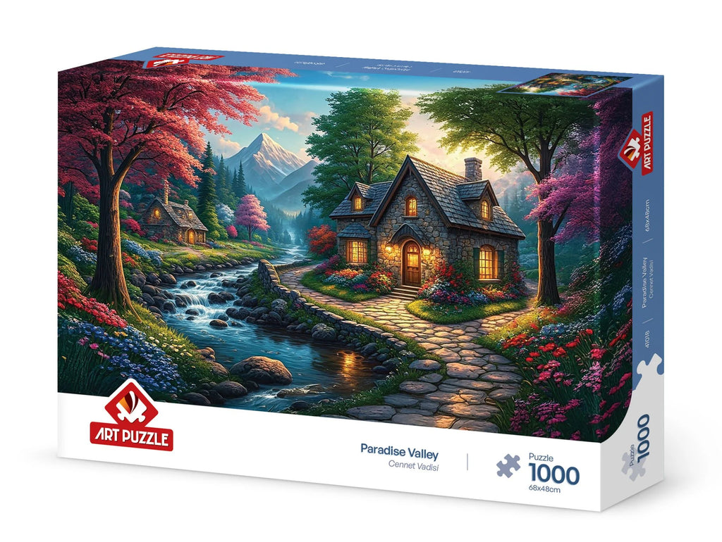 Paradise Valley | Number of Pieces | art puzzle | Puzzle Paradise Valley | Number of Pieces | art puzzle | Puzzle