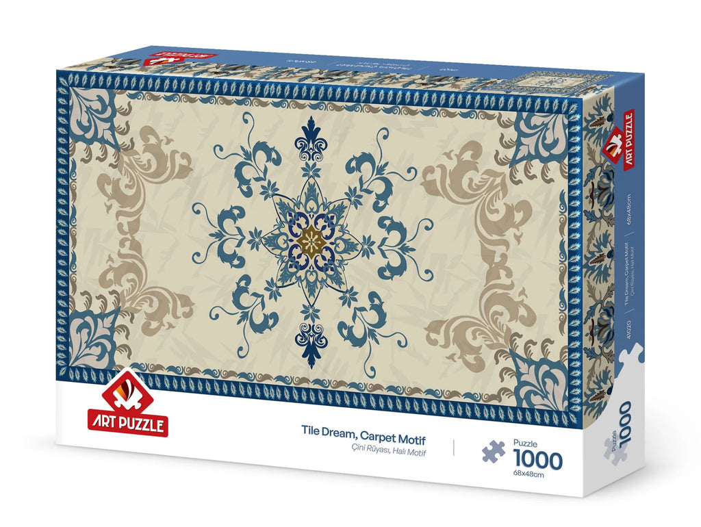 Tile Dream, Carpet Motif | Number of Pieces | art puzzle | Puzzle Tile Dream, Carpet Motif | Number of Pieces | art puzzle | Puzzle