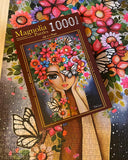 Lady with Flowers - Magnolia Puzzle