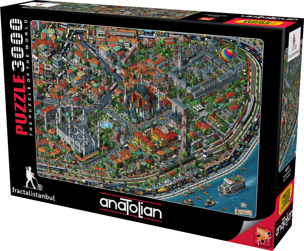 فراكتال اسطنبول | Puzzle | Anatolian فراكتال اسطنبول | Puzzle | Anatolian