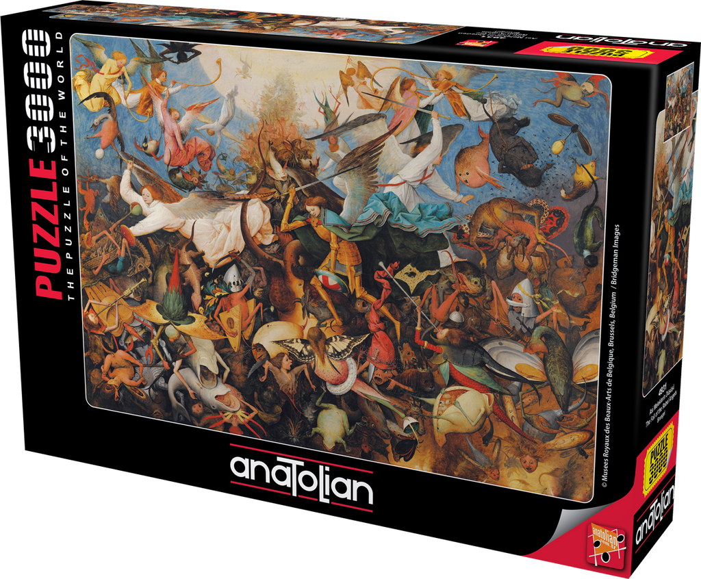 Parça Asi Meleklerin Düşüşü | Puzzle | Anatolian Parça Asi Meleklerin Düşüşü | Puzzle | Anatolian