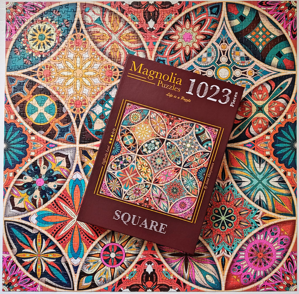 Mandala - Magnolia Puzzle | Puzzle | Magnolia Mandala - Magnolia Puzzle | Puzzle | Magnolia