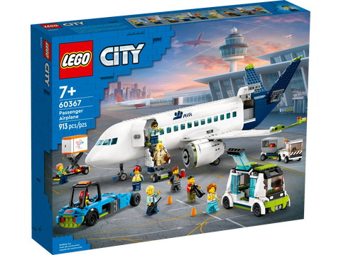 LEGO City Passenger Airplane 60367 - Airport Building Set