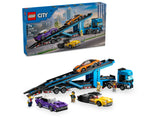 LEGO City Car Transporter Truck with Sports Cars 60408 - Vehicle Set