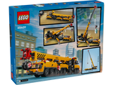 LEGO City Yellow Mobile Construction Crane 60409 - Heavy Machinery Set