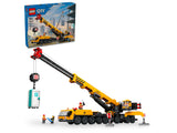 LEGO City Yellow Mobile Construction Crane 60409 - Heavy Machinery Set