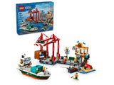 LEGO City Seaside Harbor with Cargo Ship 60422 - Port Building Set