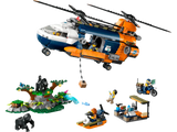 LEGO City Jungle Explorer Helicopter at Base Camp 60437 - Adventure Set