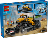 LEGO City Yellow Bulldozer 60466 - Construction Vehicle Set