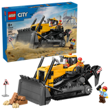LEGO City Yellow Bulldozer 60466 - Construction Vehicle Set