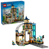 LEGO City Central Train Station 60469 - Railway Hub Building Set