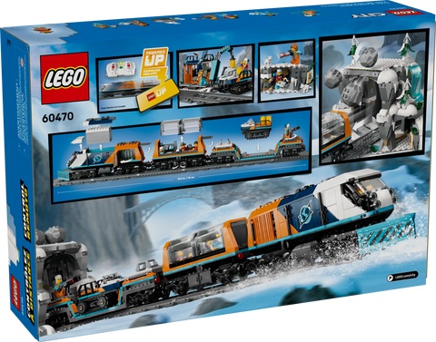 LEGO City Explorers Arctic Polar Express Train 60470 - Expedition Set
