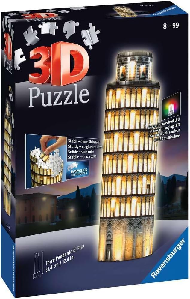 ساعة بيغ بن 224 قطعة ثلاثية الأبعاد | Puzzle | Ravensburger ساعة بيغ بن 224 قطعة ثلاثية الأبعاد | Puzzle | Ravensburger