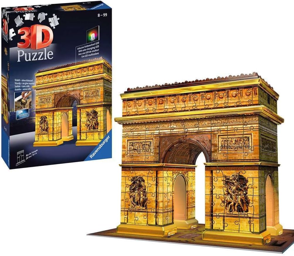 ساعة بيغ بن 224 قطعة ثلاثية الأبعاد | Puzzle | Ravensburger ساعة بيغ بن 224 قطعة ثلاثية الأبعاد | Puzzle | Ravensburger