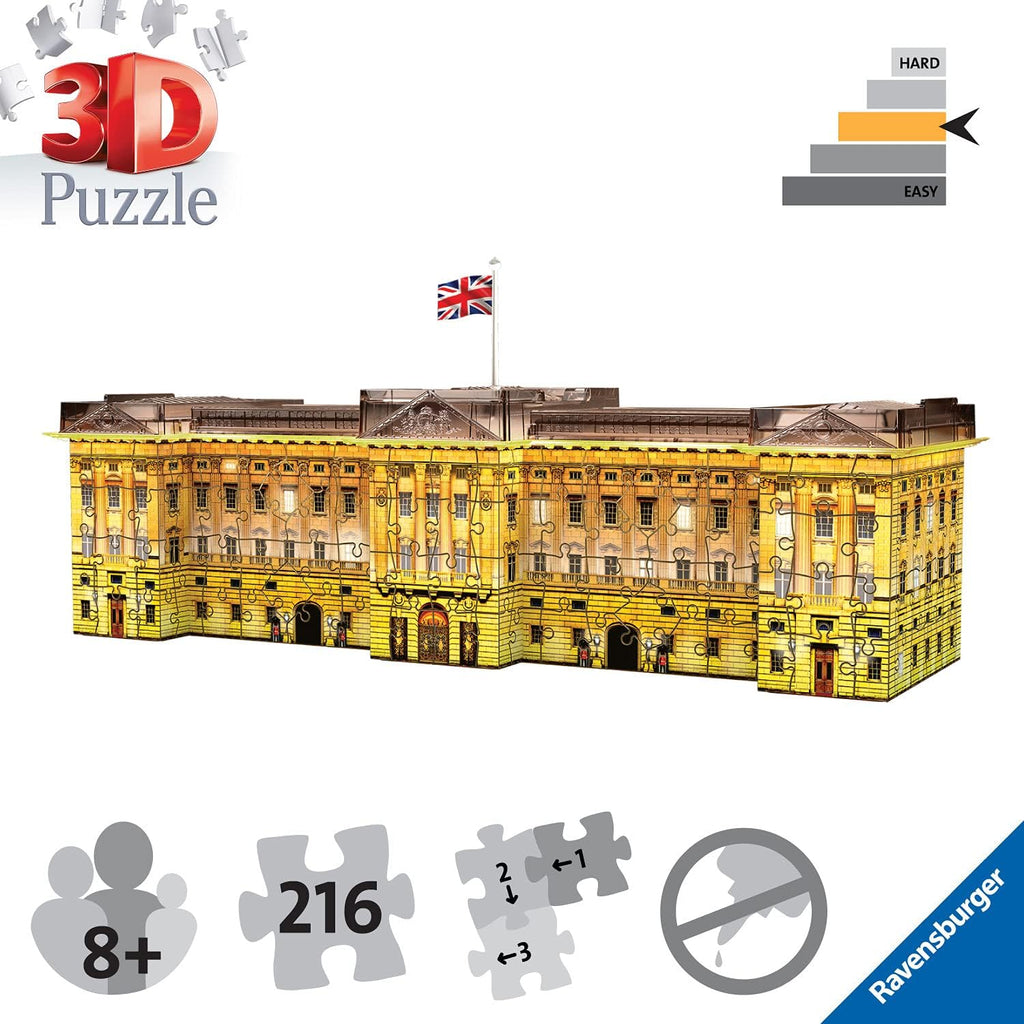 ساعة بيغ بن 224 قطعة ثلاثية الأبعاد | Puzzle | Ravensburger ساعة بيغ بن 224 قطعة ثلاثية الأبعاد | Puzzle | Ravensburger