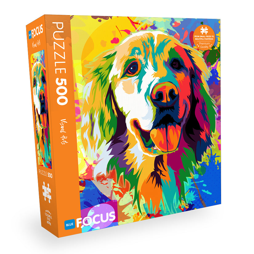 كلب ملون | Puzzle | BlueFocus كلب ملون | Puzzle | BlueFocus