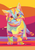 Colorful Kitty - Yazz Puzzle