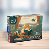 Cat & Books - Yazz Puzzle