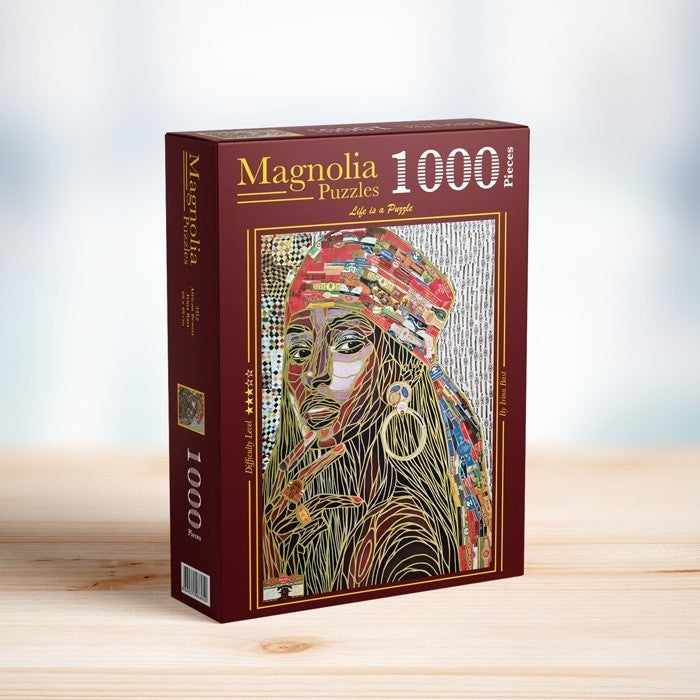 African Beauty - Magnolia Puzzle