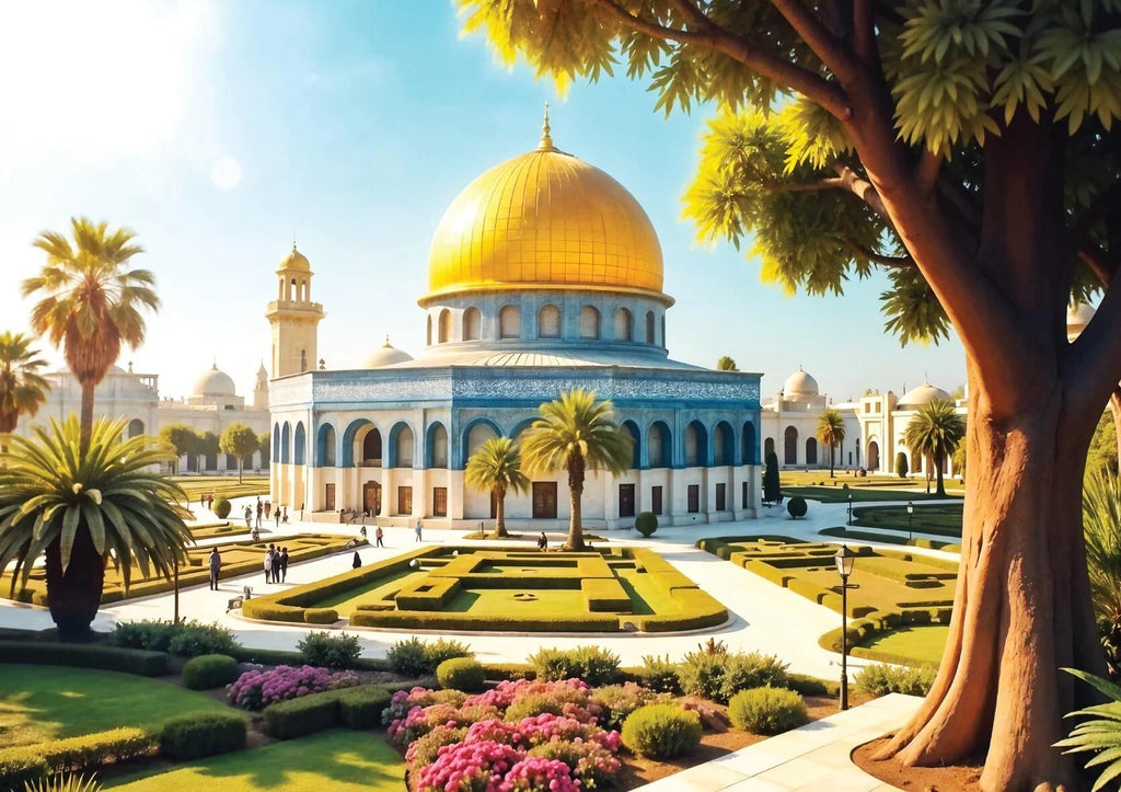 Dome of the rock ( After the occupation ) | Number of Pieces | art puzzle | Puzzle Dome of the rock ( After the occupation ) | Number of Pieces | art puzzle | Puzzle