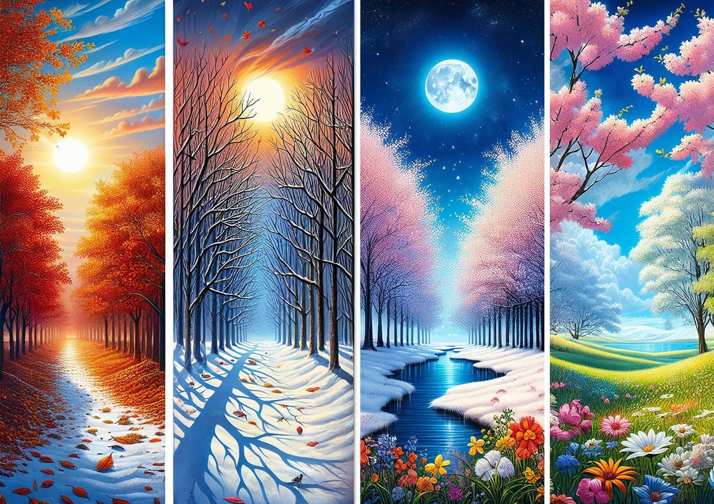 Gates of the Seasons | Number of Pieces | art puzzle | Puzzle Gates of the Seasons | Number of Pieces | art puzzle | Puzzle