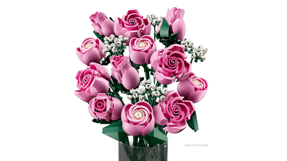 LEGO Botanicals Bouquet of Pink Roses 10374