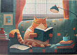 Cat & Books - Yazz Puzzle