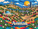 Colors of Amman original artwork