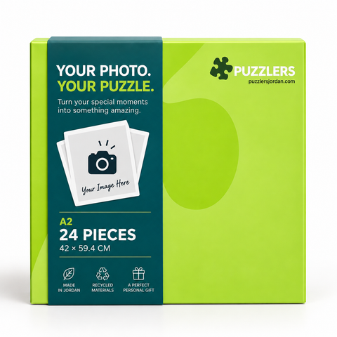 Custom A2 puzzle 24 pieces personalized box