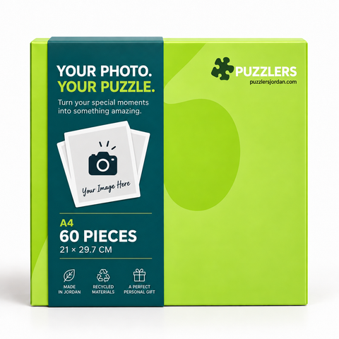 Custom A4 puzzle 60 pieces personalized box