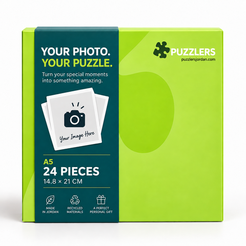 Custom A5 puzzle 24 pieces personalized box
