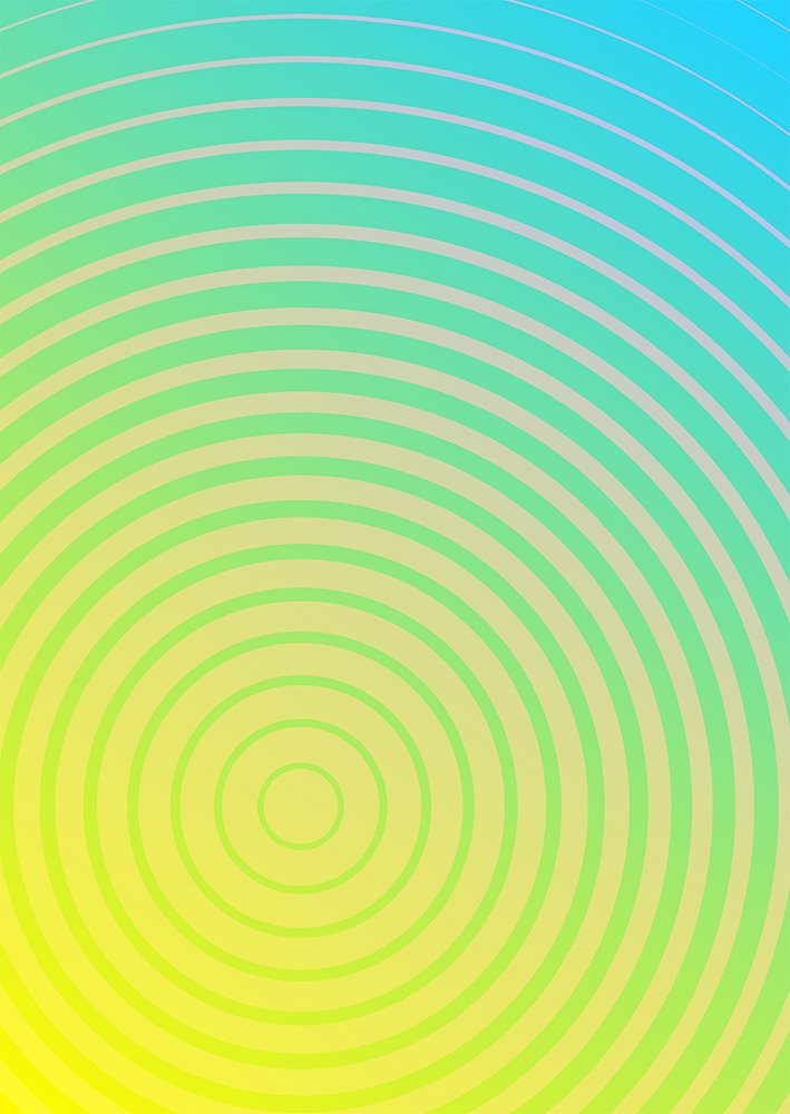 Circle Gradient Number Four