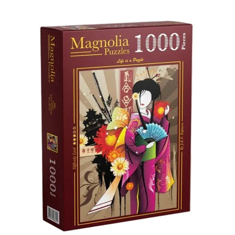 Geisha - Magnolia Puzzle