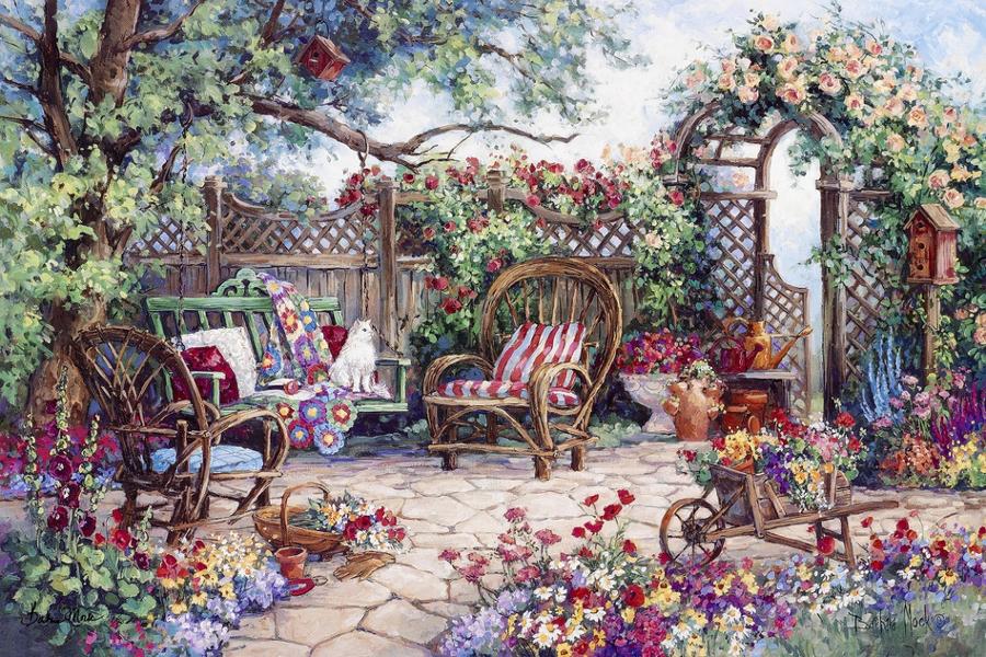 حديقة زهور الجدة | Puzzle | vox puzzles حديقة زهور الجدة | Puzzle | vox puzzles