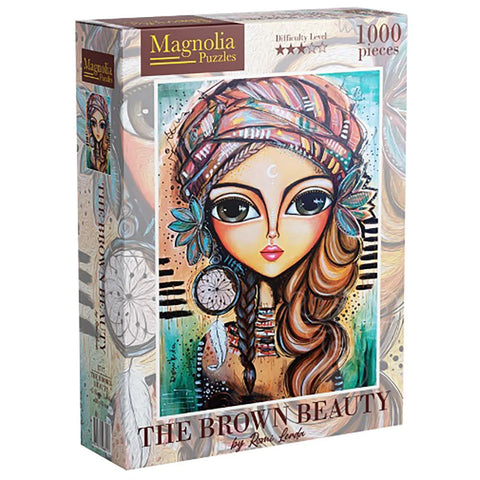 The Brown Beauty - Magnolia Puzzle