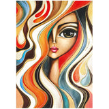 Wavy Hair Girl - Magnolia Puzzle