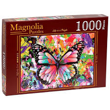 Colorful Butterfly - Magnolia Puzzle