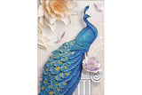 Blue Peacock - Magnolia Puzzle