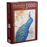 Blue Peacock - Magnolia Puzzle