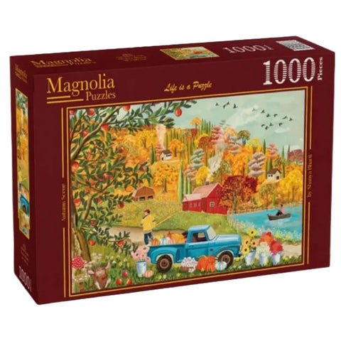 Autumn Scene - Magnolia Puzzle