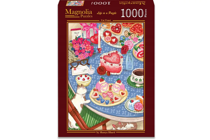 Cat Feast - Magnolia Puzzle